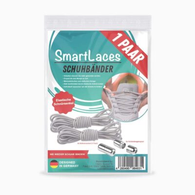 SmartLaces - Schuhbänder (Grau)