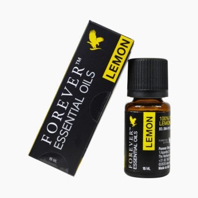 FOREVER ESSENTIALS OILS Lemon (15ml) | hochwertiges und reines Zitronenöl | Duftöl mit belebendem Aroma | belebende Aromatherapie für mehr Energie und bessere Stimmung
