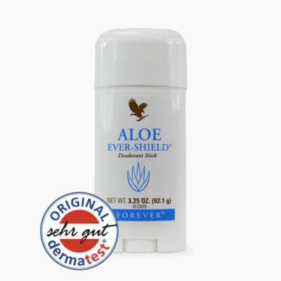 FOREVER Aloe Ever-Shield Deostick (92,1g) | Zuverlässiger Schutz & Pflege durch Aloe Vera - Dezent angenehmer Geruch | Gute Verträglichkeit - Ohne Alkohol, ohne Aluminium