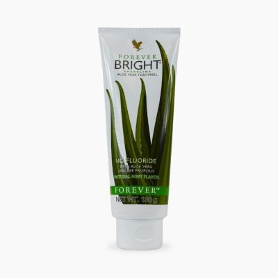 FOREVER Bright - Zahnpasta (130 g) | Zahncreme mit Aloe Vera & Bienen Propolis - Sanfte Reinigung auf Enzymbasis - Gut verträglich für empfindliche Zähne