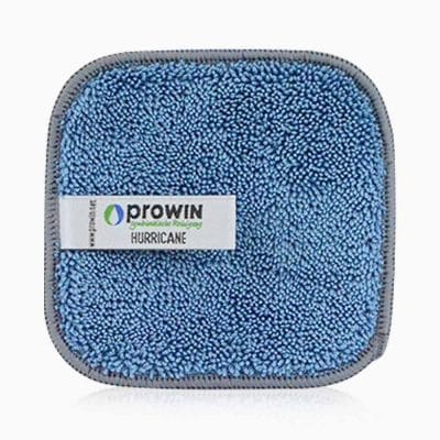 proWIN Duo Pad Hurricane (13x13 cm) | Effektiv bei Verschmutzungen & Verkrustungen - Mit rauer & weicher Seite - Farbvarianten: grün & blau