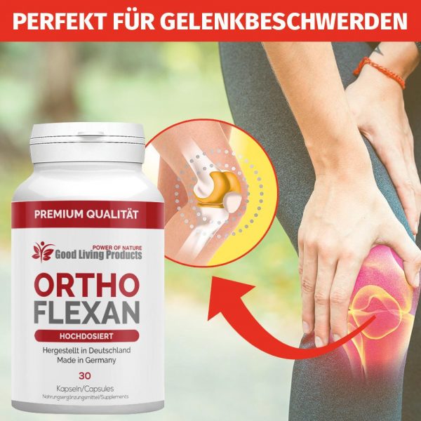 OrthoFlexan – Einnahme geeignet bei Gelenkbeschwerden