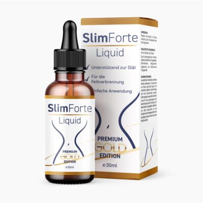 SlimForte Liquid (30 ml) | Unterstützt eine Diät - Fördert die Fettverbrennung - Bioenergetisches Verfahren - Radionisch informiert