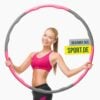 SlimHoop Hula Hoop Reifen (bis ca. ∅94 cm) | Spaß und Sport - effektives Trainingsgerät - Fitness Reifen 6-8 einzelne Elemente - Für Anfänger & Fortgeschrittene