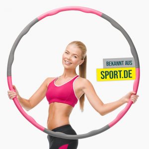 SlimHoop Hula Hoop Reifen - Spaß und Sport, effektives Trainingsgerät