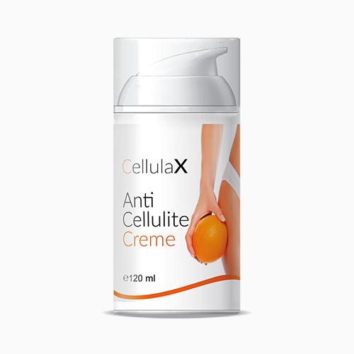 CellulaX - Anti Cellulite Creme (120 ml) - Mit feuchtigkeitsregulierendem und durchblutungsförderndem Effekt