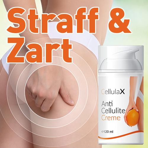 CellulaX - Anti Cellulite Creme (120 ml) - Straffende Creme für gepflegte Haut
