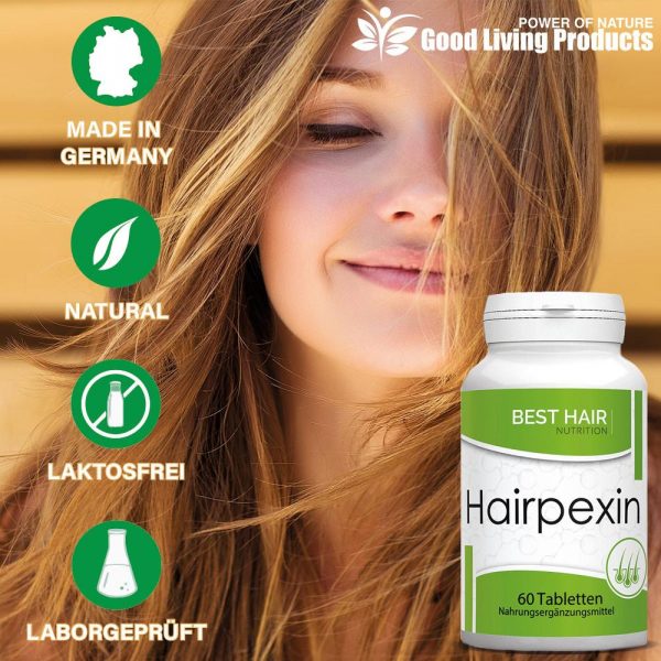 Best Hair - Inhaltsstoffe: Hirseextrakt (Kieselsäure und Silizium), Reisstärke und Biotin