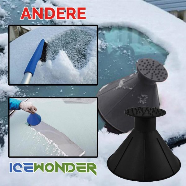 IceWonder Eiskratzer – Eiskratzen durch kreisende Bewegungen