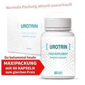 Urotrin – Mit Maca Pulver, dem eine potenzfördernde Wirkung nachgesagt wird.