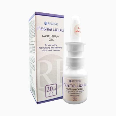 Plasma Liquid Nasensprüh-Gel (20 ml) | Nasenspray zur Befeuchtung & Pflege der Nase - Reinigt & dekontaminiert den Nasenraum