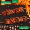 greenrock | BBQ Grillmatte [3er Set] Hitzeresistenz & Antihaftbeschichtung