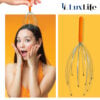 LuxLife Kopfspinne Premium Kopfmassage - Innovatives Mehrfingersystem