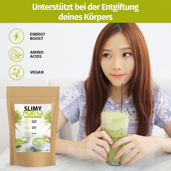 Slimy Matcha - Geeignet zur Entgiftung deines Körpers