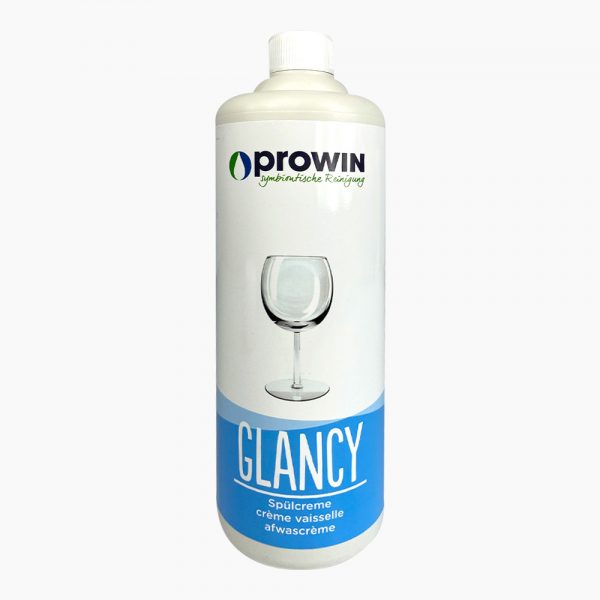proWIN Glancy (1l) - Für glänzendes Geschirr & Gläser - Angenehmer Duft