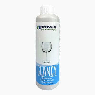 proWIN Glancy (250 ml) | Handgeschirrspülmittel Konzentrat mit starker Fettlösekraft - Für glänzendes Geschirr & Gläser - Angenehmer Duft - Sanft zur Haut