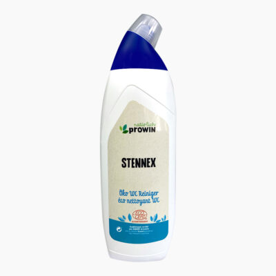 proWIN Stennex (750 ml) | Natürlicher WC Reiniger | gründliche Reinigung durch Gelformel | gegen Kalk und Urinstein | Minz Duft