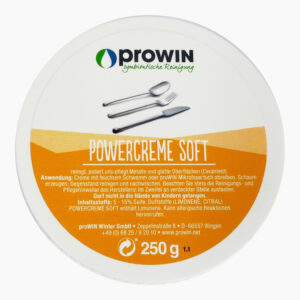 proWIN Powercreme Soft - Mit Poliertonerde und Bienenwachs
