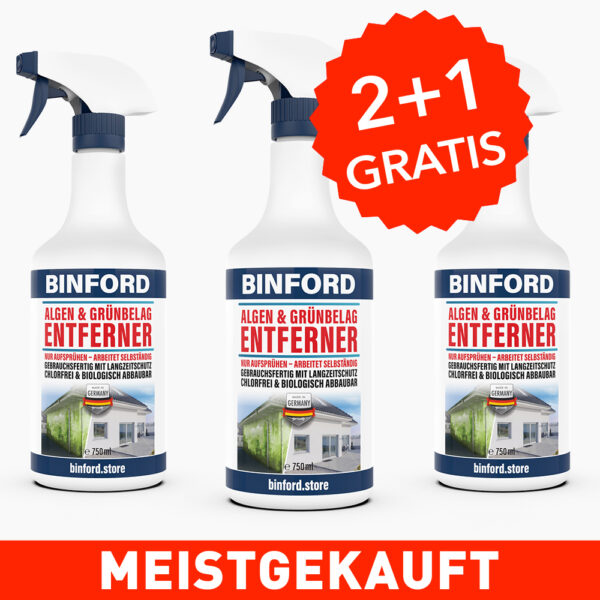 BINFORD 2+1 GRATIS - Chlorfrei & säurefrei