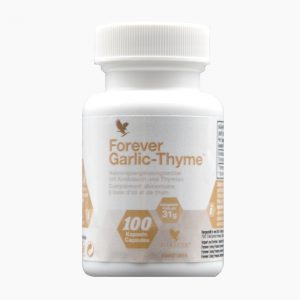 FOREVER Garlic Thyme (100 Kapseln) - Anwendung zur Steigerung des Wohlbefindens, Mit Knoblauch & Thymian