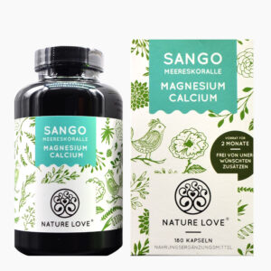 Nature Love Sango Meereskoralle - mit Calcium & Magnesium