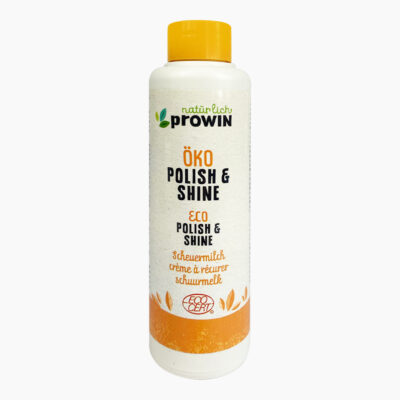 proWIN ÖKO POLISH & SHINE (250 ml) | reinigt und poliert ökologisch und schonend | sanft zur Haut | hautverträglich ohne Duft- & Konservierungsstoffe