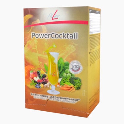 FitLine PowerCocktail (450g / 30 Beutel) | 2-in-1 Lösung für mehr Energie & Konzentration - Mit wertvollen Extrakten aus Beeren, Früchten, Gemüsen, Kräutern & Gewürzen