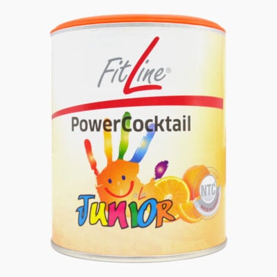 FitLine PowerCocktail Junior Dose (210 g) | Unterstützt eine normale Nährstoffaufnahme - Mit Extrakten aus 24 verschiedenen Beeren, Früchten, Gemüsen, Kräutern & Gewürzen