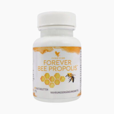 FOREVER Bee Propolis (60 Kautabletten) | Nahrungsergänzungsmittel mit 500mg reiner Propolis | unterstützt Abwehrkräfte | viele Vitamine, Aminosäuren und Spurenelemente