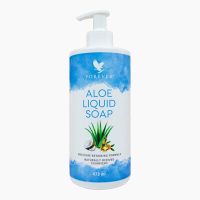 FOREVER Aloe Liquid Soap (473 ml) | Sanfte Flüssigseife für die ganze Familie - Aus Aloe Vera und anderen natürlichen Pflanzenextrakten - Auch für Tiere geeignet
