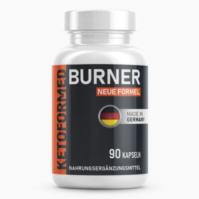 Ketoformed Burner (90 Kapseln) | Nahrungsergänzungsmittel für Gewichtsverlust - Mit Garcinia Cambogia Extrakt - Made in Germany