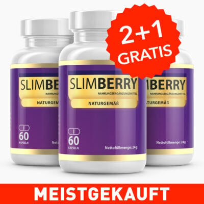 Slimberry 2+1 GRATIS - Reich an natürlichen Zutaten
