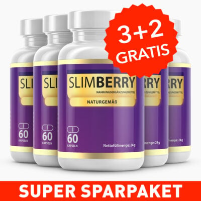 Slimberry 2+1 GRATIS - Nahrungsergänzungsmittel in Kapselform