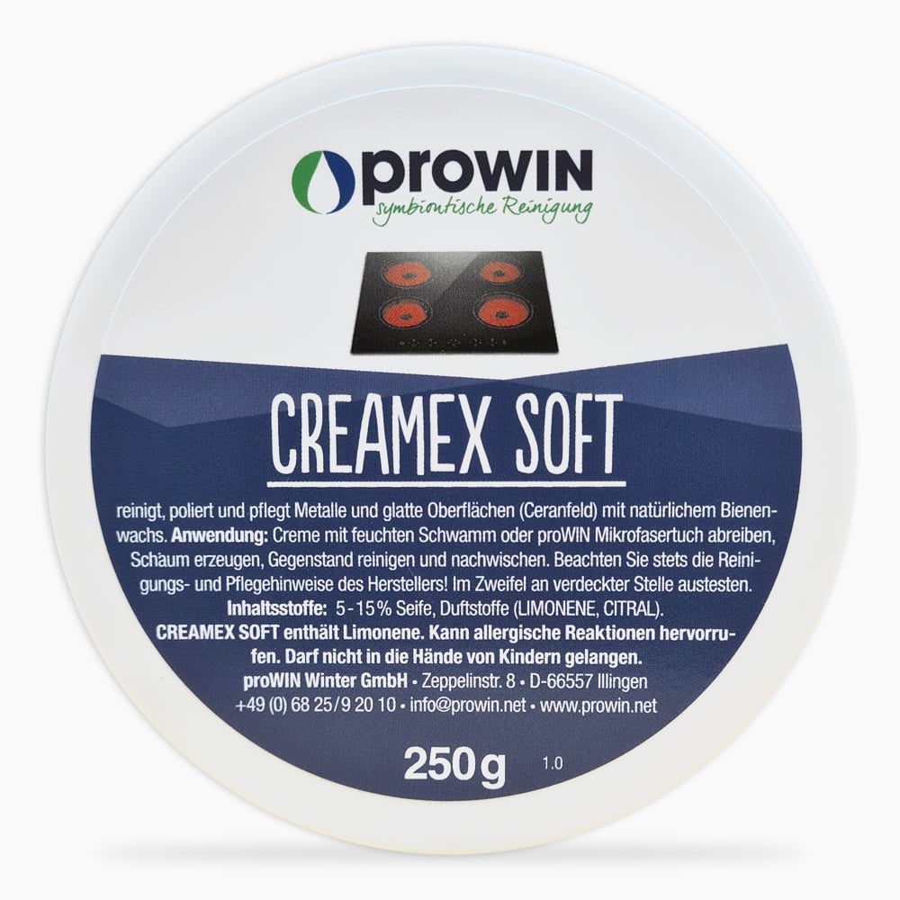 prowin CREAMEX SOFT - proWIN Powercreme Soft - Mit Poliertonerde und Bienenwachs