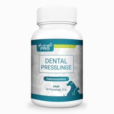 Animal PRO DENTAL PRESSLINGE (30 St.) | Futterzusatzmittel zur Unterstützung der Zahnpflege - Hilft bei Maulgeruch - Für Hunde & Katzen geeignet