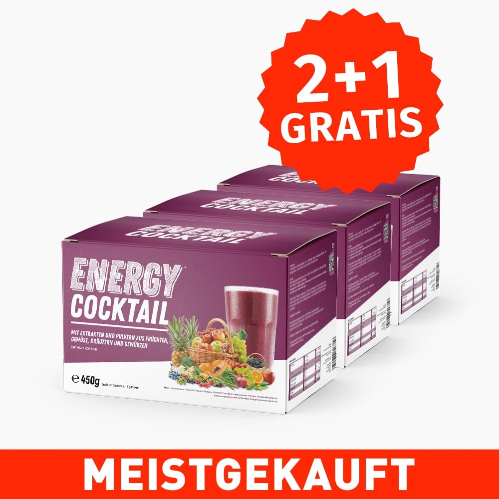ENERGY COCKTAIL (30 Portionsbeutel) 2+1 GRATIS – baaboo –