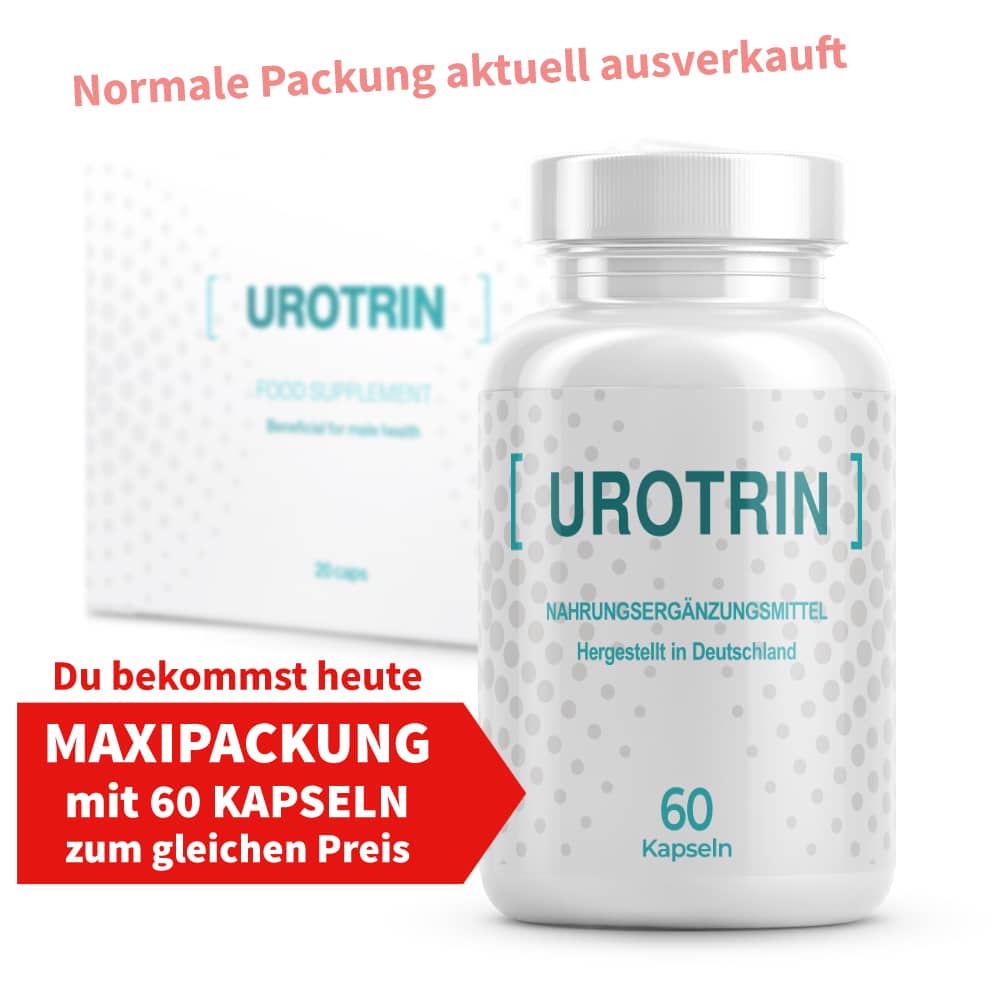Urotrin – Mit Maca Pulver, dem eine potenzfördernde Wirkung nachgesagt wird.
