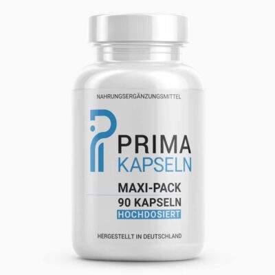PRIMA KAPSELN MAXI-PACK (90 Stück) | Geeignet für Gewichtsreduktion - Reich an pflanzlichen Inhaltsstoffen - Made in Germany