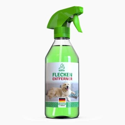 GREENFOXX Fleckenentferner Spray (500 ml) | Natürliche & schonende Reinigung von Textilien - entfernt Gerüche - Effektiv mit der Kraft der Enzyme
