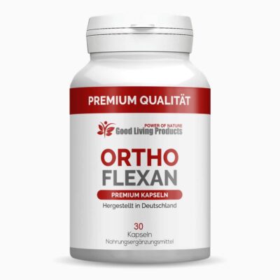 ORTHOFLEXAN (30 Kapseln) | Nahrungsergänzungsmittel mit Vitamin C - Reich an natürlichen Zutaten - Mit wichtigen Nährstoffen, Vitaminen & Mineralien