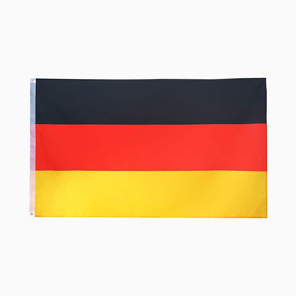 Deutschland Flagge Waschbar und wiederverwendbar