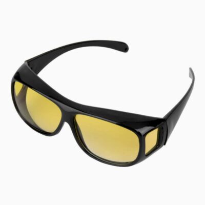 DrivePex - Nachtbrille | polarisierte Nachtsichtbrille | weniger Blendung | Brille gegen Lichtreflektion | besserer Kontrast | Nachtfahrbrille auch für Brillenträger