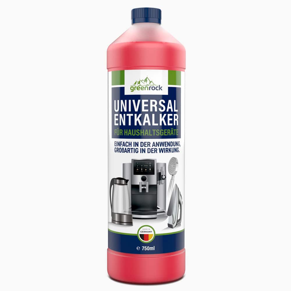 greenrock Universalentkalker (750 ml) für alle Oberflächen & Geräte