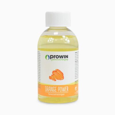 proWIN Orange Power (250 ml) | Spezialreiniger | Reinigungskonzentrat entfernt auch hartnäckige Fettflecken und Farbrückstände | Orangenduft