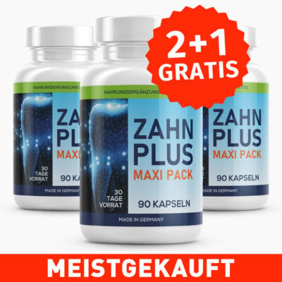 Zahn Plus Kapseln MAXI Pack 2+1 GRATIS - Mit Garcinia Cambogia