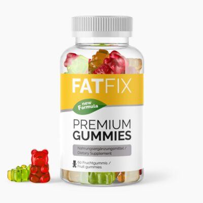 FATFIX Premium Gummies (60 St.) | Leckere Fruchtgummis – Ideal begleitend zur Diät – Mit Vittal SL Blend Formel