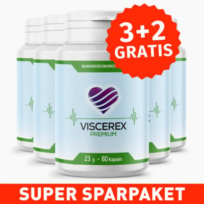 VISCEREX PREMIUM - 3+2 GRATIS - Gute Verträglichkeit