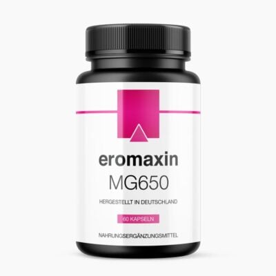 eromaxin MG650 (60 Kapseln) | Mittel für aktive Männer - Für mehr Spaß im Schlafzimmer - Mit spezieller Zutatenkombination - Made in Germany