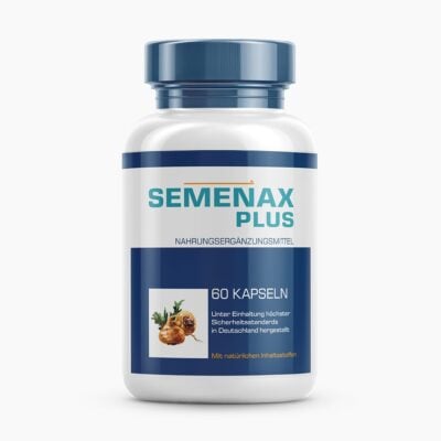 Semenax Plus (60 Kapseln) | Nahrungsergänzung für aktive Männer | mit natürlichen Zutaten | für mehr Spaß und Vergnügen | mit Macapulver | made in Germany