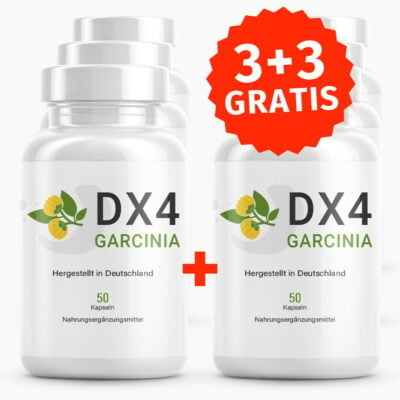 DX4 Garcinia (50 Kapseln) 3+3 GRATIS - Für Männer & Frauen geeignet